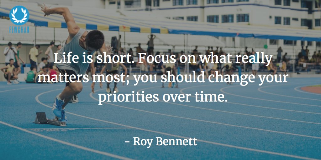 FewCharInc's tweet photo. Life is short, focus...
#fewchar #Focus #professional #Priorities #life https://t.co/7HtcFfFDPy