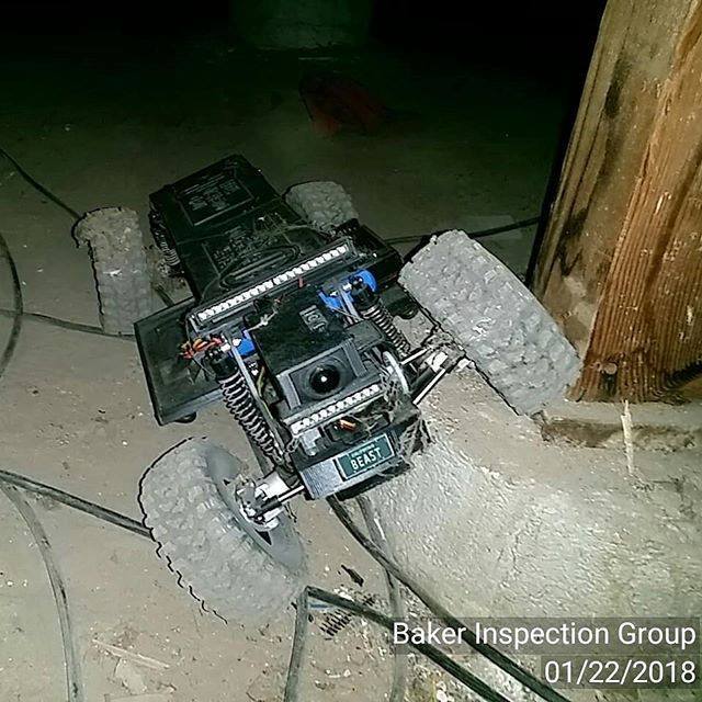 BakerInspection's tweet photo. Flexing it over a concrete pier. BIGCrawler crawlspace work. #homeinspector #homeinspection #realestate #RE #realtor #modestorealestate #modesto #modestorealtor #modestorealty #209 #rccrawling #rccrawler #fpv #fpvracing #fpvdrone #3d #3dprinted #3dprintiโฆ https://t.co/7i99xhUfSD https://t.co/CZTMuaecan