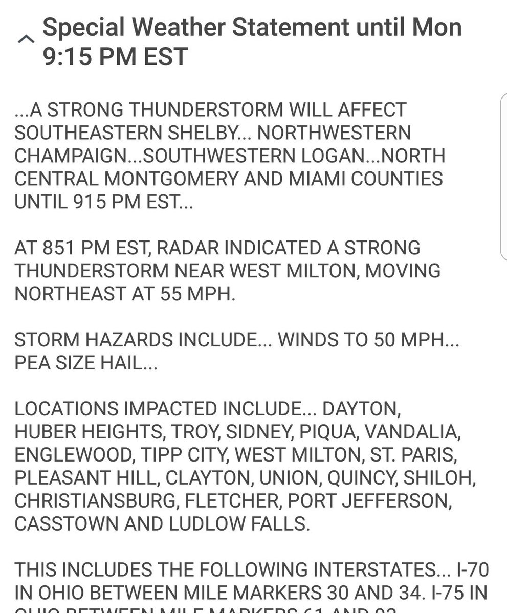 AbeSandyWX's tweet photo. First #SeverThunderstorm of 2018! Everyone be safe and stay dry. #Weather https://t.co/U8qB7sBHz9