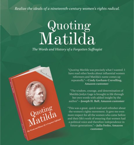 LitFirePub's tweet photo. Quoting Matilda should be on every feminist’s bookshelf. Get to know #author Susan Savion at ALA Midwinter Meetings and Exhibits 2018! Visit LitFire at booth 641.

#ALAMidWinter #LitFireEvents https://t.co/jsZrXEmjOD