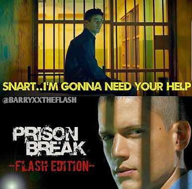 หากคุณสงสัยว่าแบร์รี่จะออกจากคุกได้ยังไง (.....) 

#TheFlash #PrisonBreak