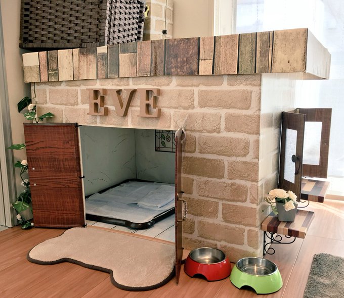 海外でお洒落すぎる 室内用 犬小屋 のdiy参考デザイン８選 Reform Mania