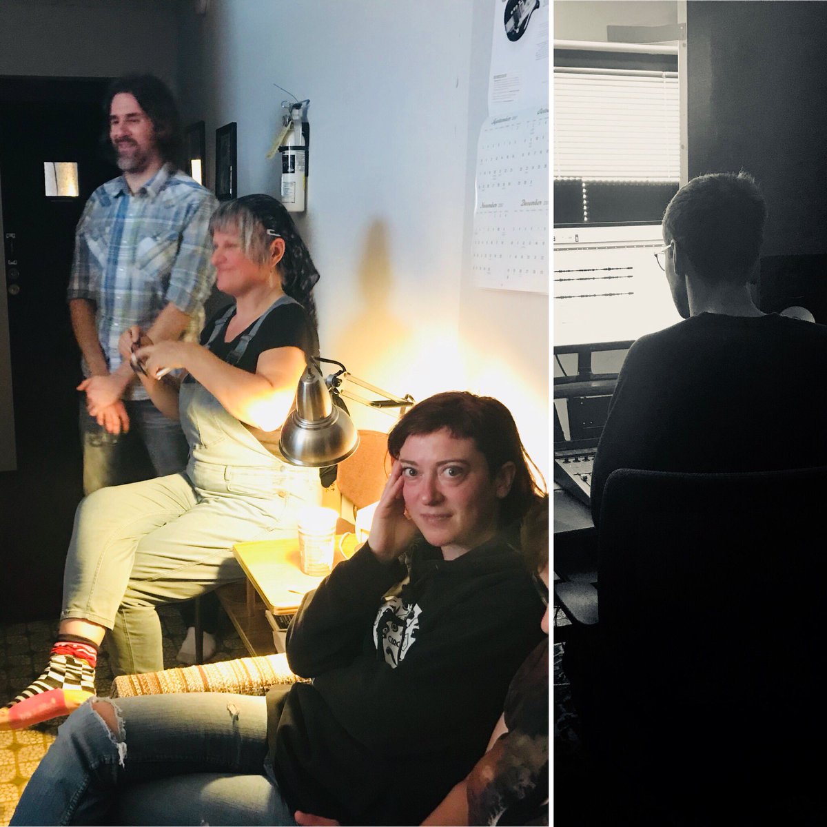 Our new demos are COOKIN! And just about ready for your hearing delight... hang tight for the announcement! Thanks again to the fabulous Will &amp; Art for all their studio work @ Collector Studio
.
.
.
#crazycrazyfancyfancy #makinademo #nextupalbum #fufulife #recording #wpgmusic