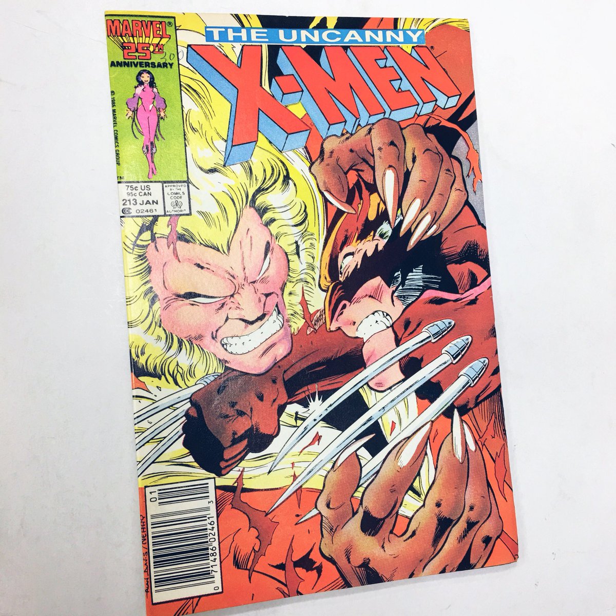 アットワンダーのアメコミコーナー ウルヴァリンとセイバートゥース ビクター クリード 誌上での初対決は86年のイベント Mutant Massacre クライマックスにあたるuncanny X Men 213号 単巻在庫あり 地下グループ モーロックスを虐殺し ついに学園