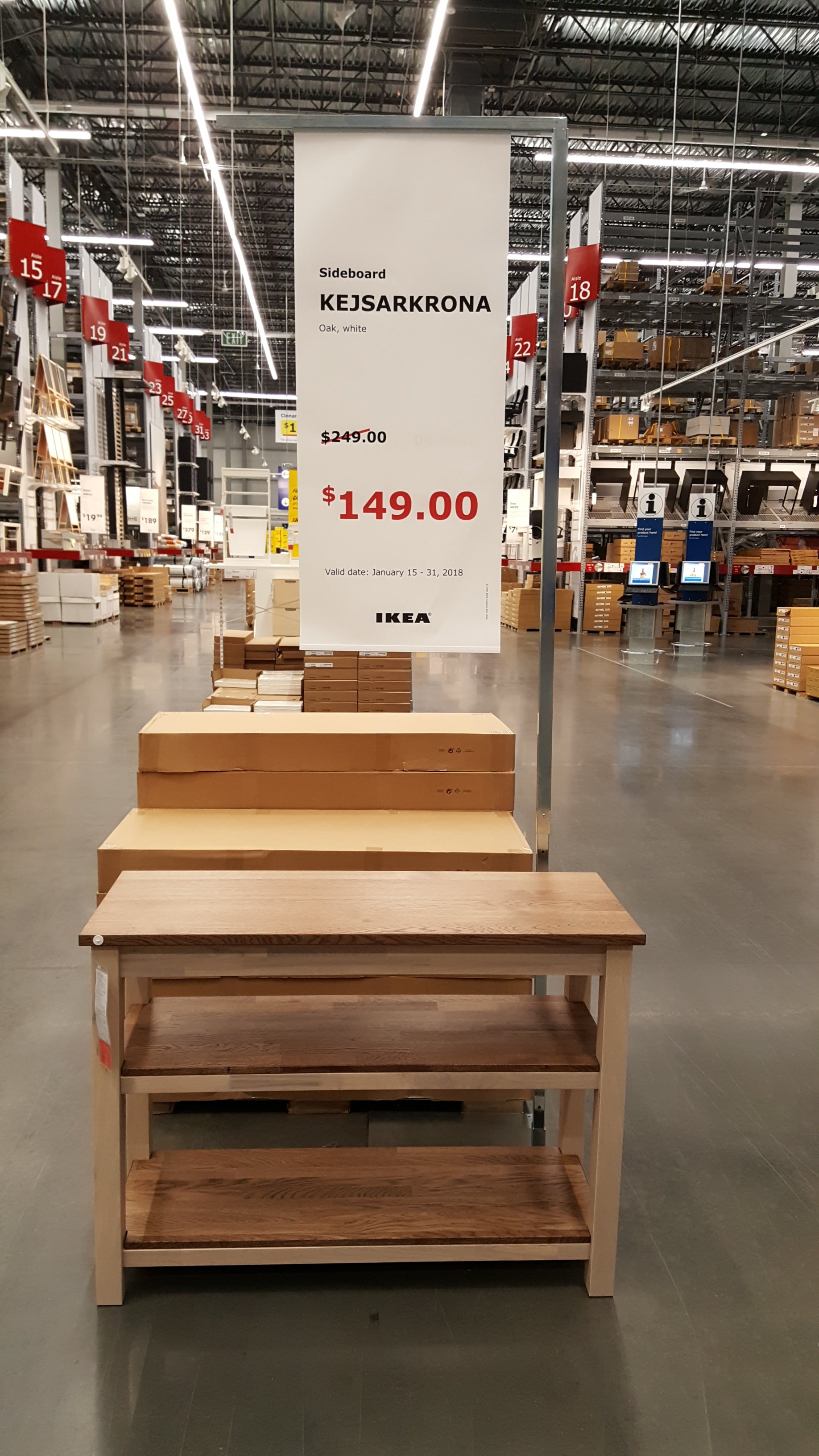 Ikea kejsarkrona sideboard deals