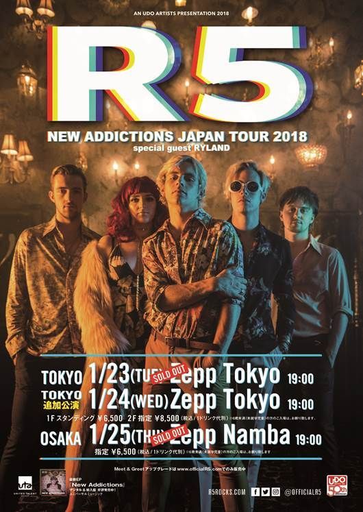 UDO_ArtistsINC's tweet photo. R5来日中！明日TOKYO FM11:30からの番組「LOVE CONNECTION」にロス＆ライカーが生出演します！お聴き逃しなく！
https://t.co/4STaGZqpiD

来日公演はいよいよ本日からスタート！！ https://t.co/Vt0VuQtLtp
