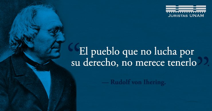 IIJNoficial's tweet photo. El Derecho es un acto de perseverancia. https://t.co/6pvM4nrcAa