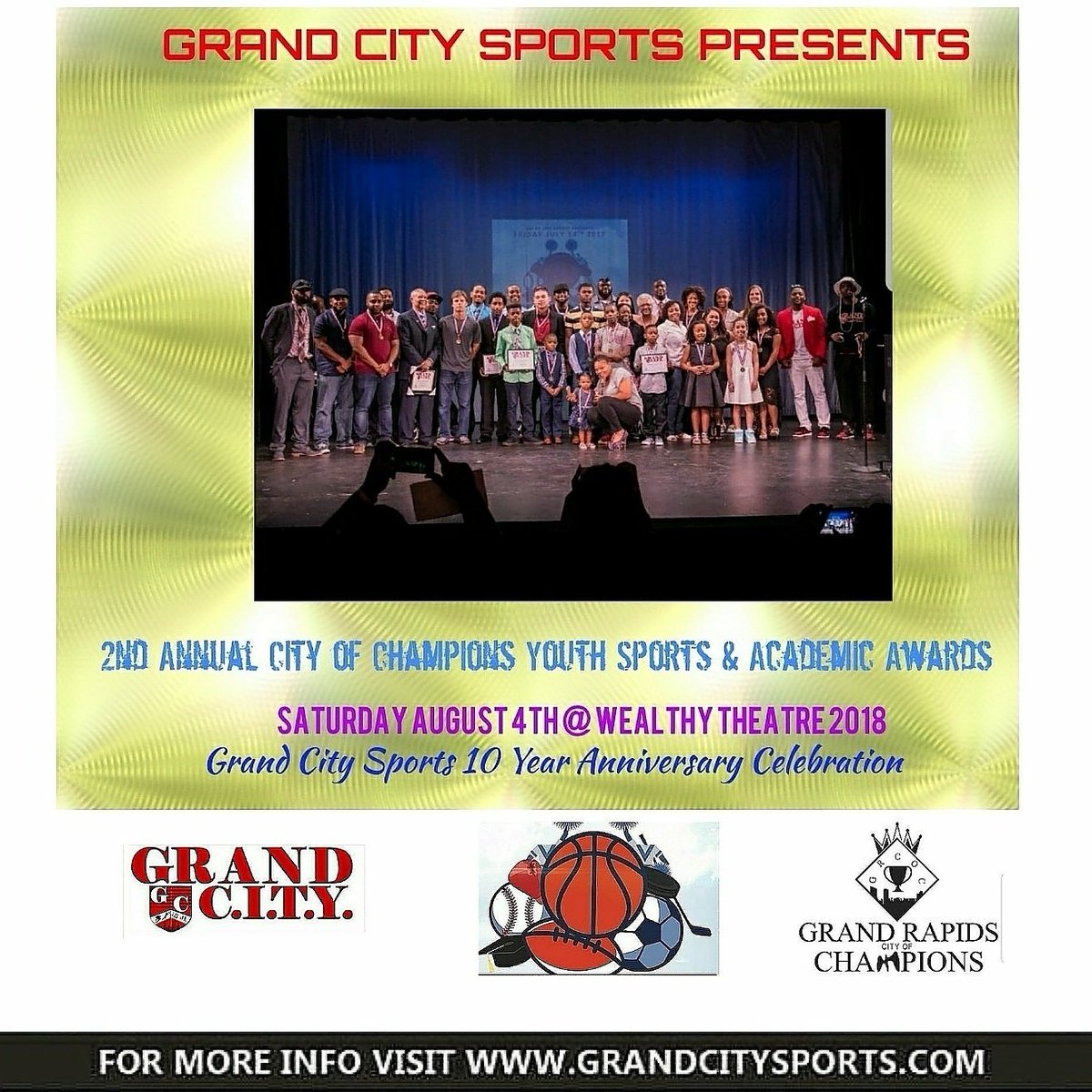 GrandCitySports's tweet image. #GrandCitySportsTurns10: Please Support our Youth🏆 grandcitysports.com Blessings @Kaepernick7 @SnoopDogg  @StephenCurry30 @NickCannon @mcuban @tfmjf @ObamaFoundation #USASupport
