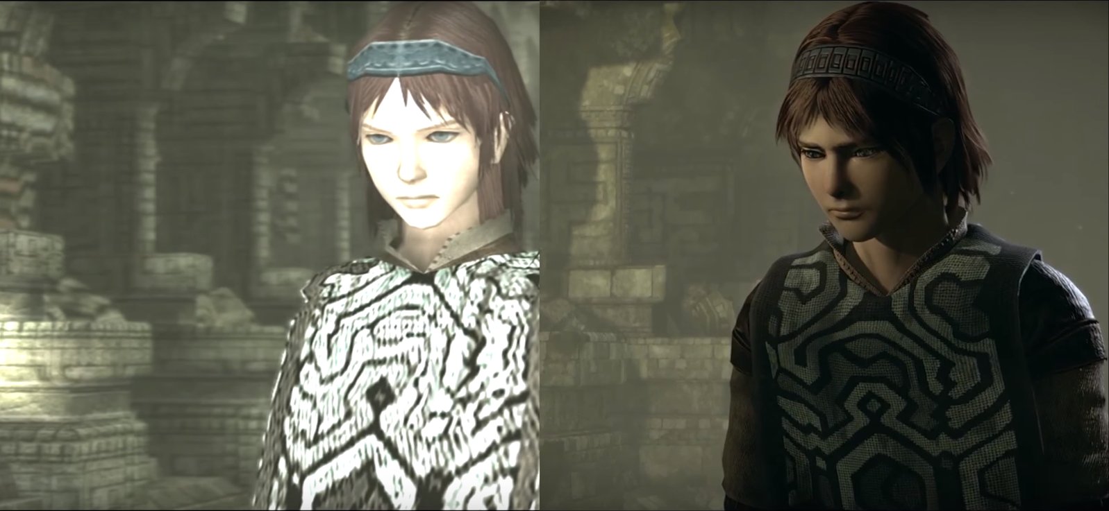 Shadow Of The Colossus, PS2 VS PS4, GRAPHICS COMPARISON, shadow colossus  ps2 