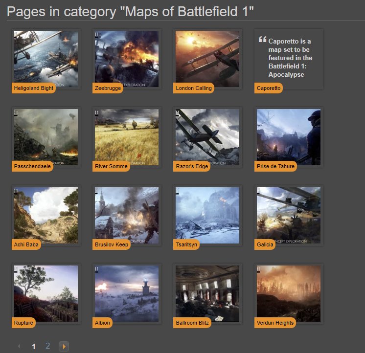 all maps in battlefield 1