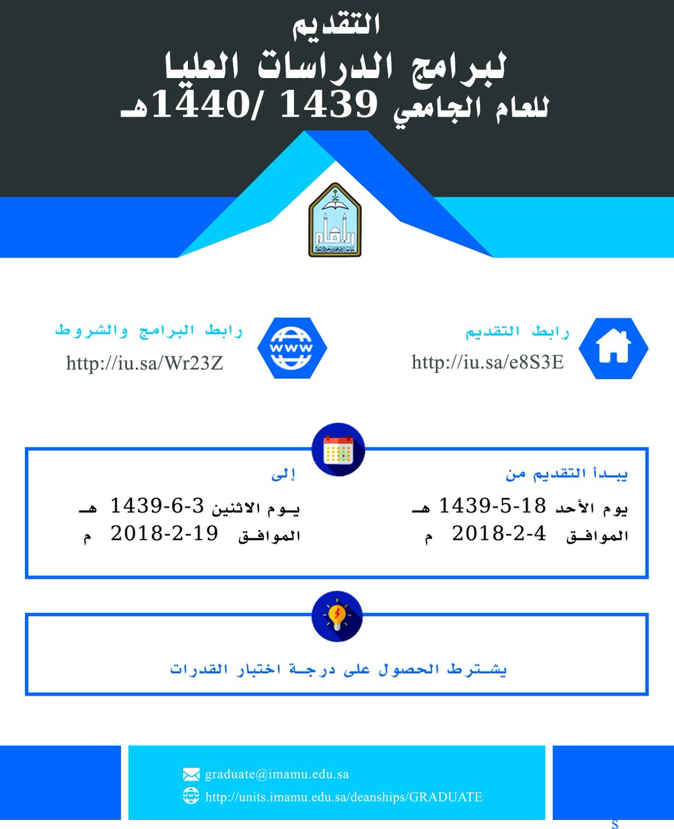جامعة الملك سعود تعلن موعد التقديم على برامج الدراسات العليا المدينة