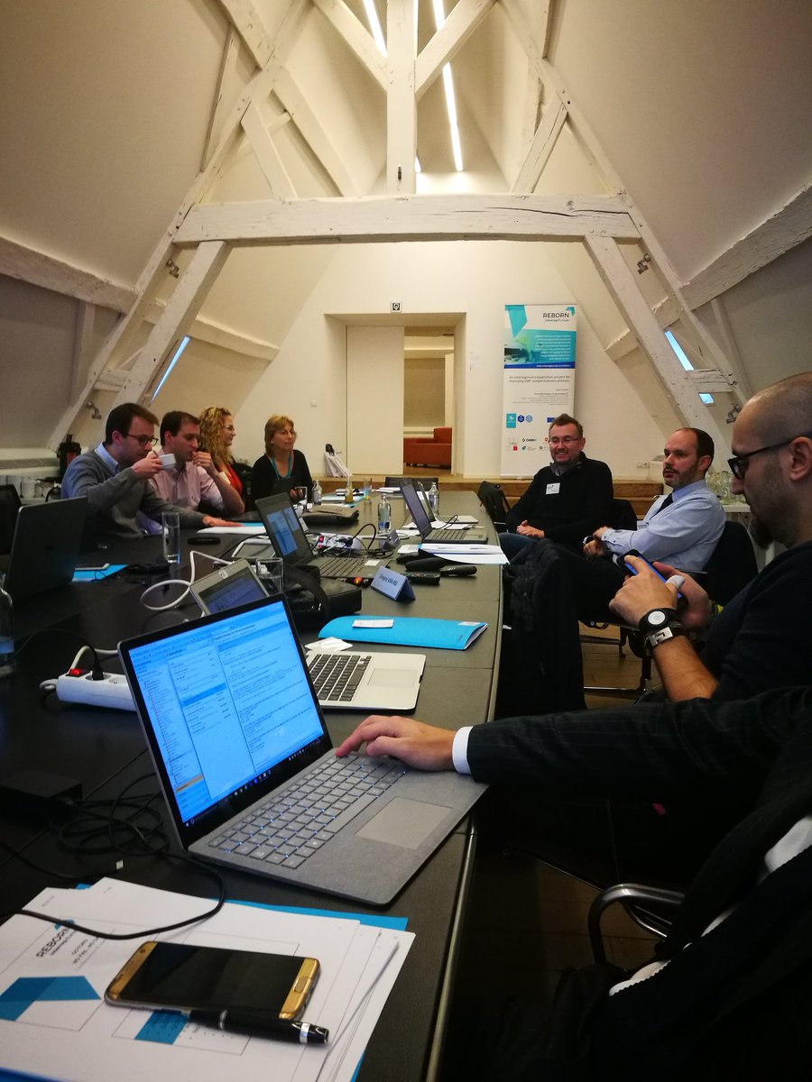 EUReborn's tweet photo. @EUReborn @interregeurope the study visit in #Liege continues with Gregory Van Ass #nofailnogain #secondchancheforentrepreneurs #positiveimageofrestart https://t.co/odGL7qgUp2