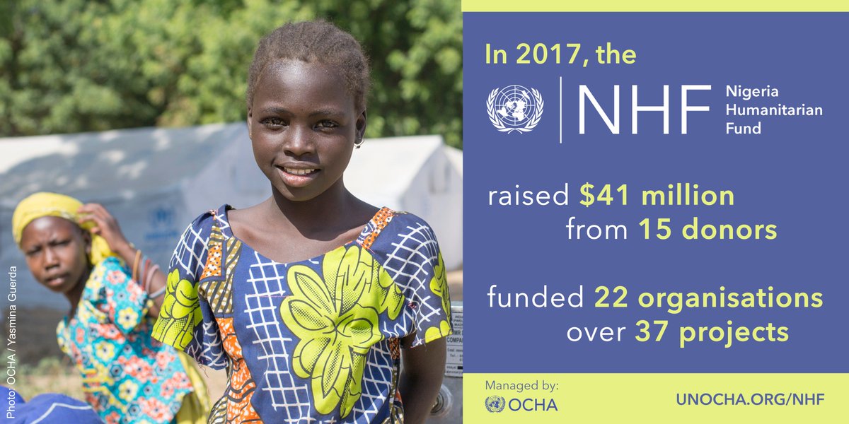 OCHANigeria's tweet photo. Country-based pooled funds = quick, principled, prioritised 💰💰for urgent humanitarian projects. 
In #Nigeria, the #NigeriaHumanitarianFund has helped alleviate the suffering of hundreds of thousands affected by conflict: https://t.co/EE3yYrWdgS
@CBPFs #NHF #NigeriaCrisis https://t.co/2gkIp4KiEK