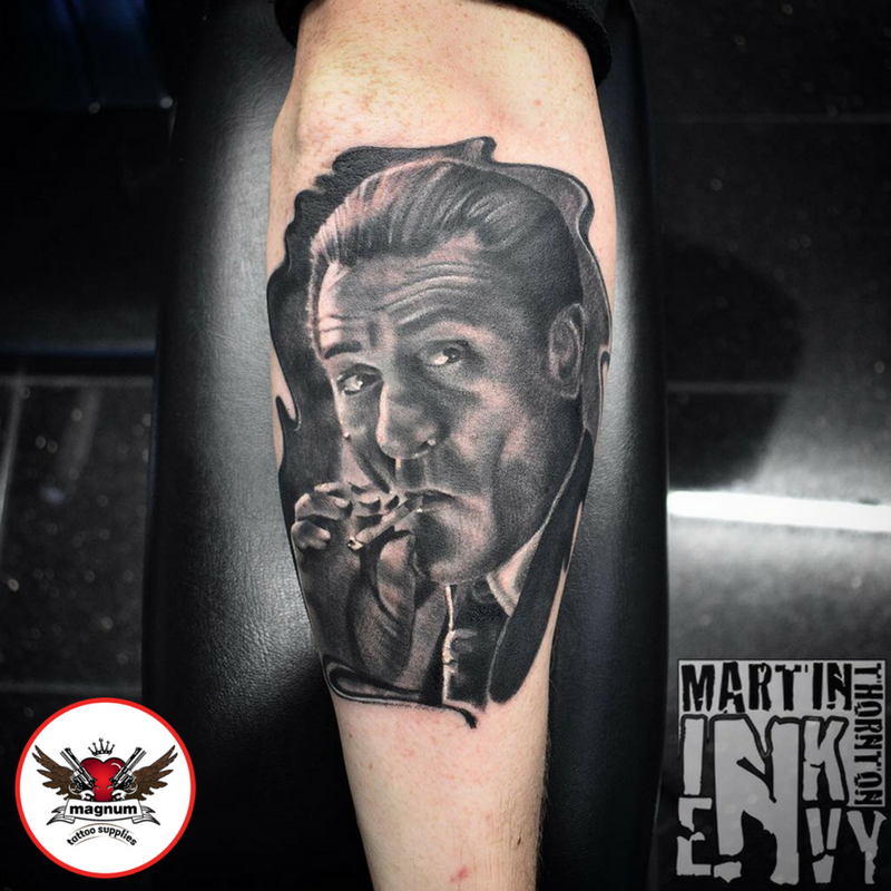 Jimmy Conway GoodFellas work by Nikko Hurtado  Nikko hurtado Hyper  realistic tattoo Cool tattoos