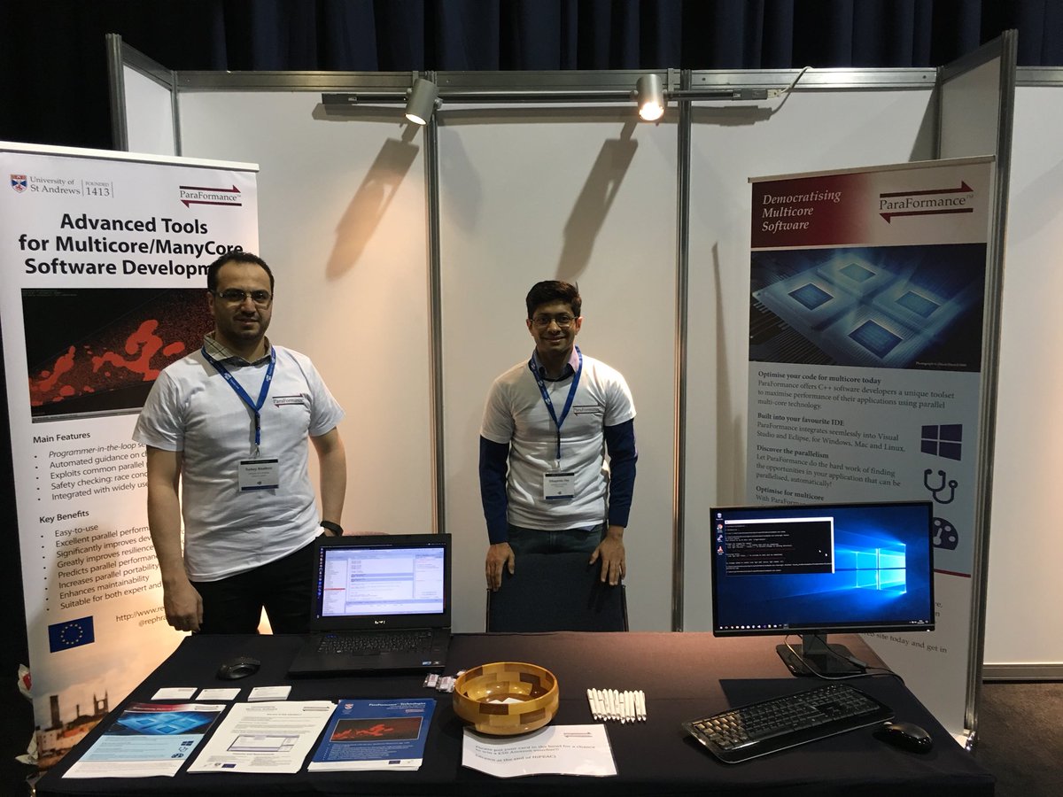 ParaFormance's tweet image. Come visit the @ParaFormance stand at @hipeac and enter to win an amazon voucher!