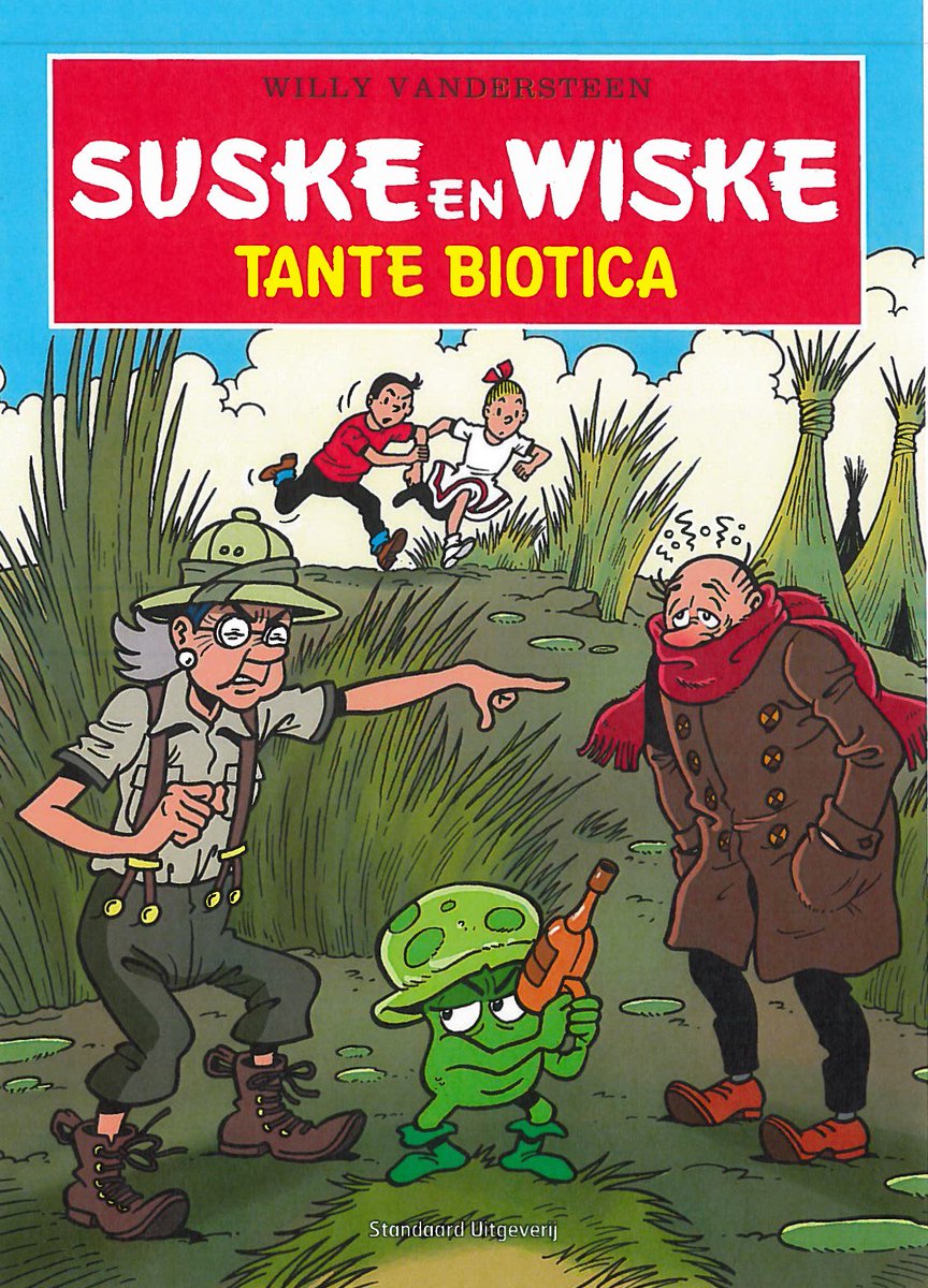 Meer weten over de werking van antibiotica? Suske en Wiske en tante Biotica vertellen je alles over! Via <a href="/Rijksoverheid/">Rijksoverheid</a> rijksoverheid.nl/documenten/pub… #antibiotica #antibioticaresistentie
