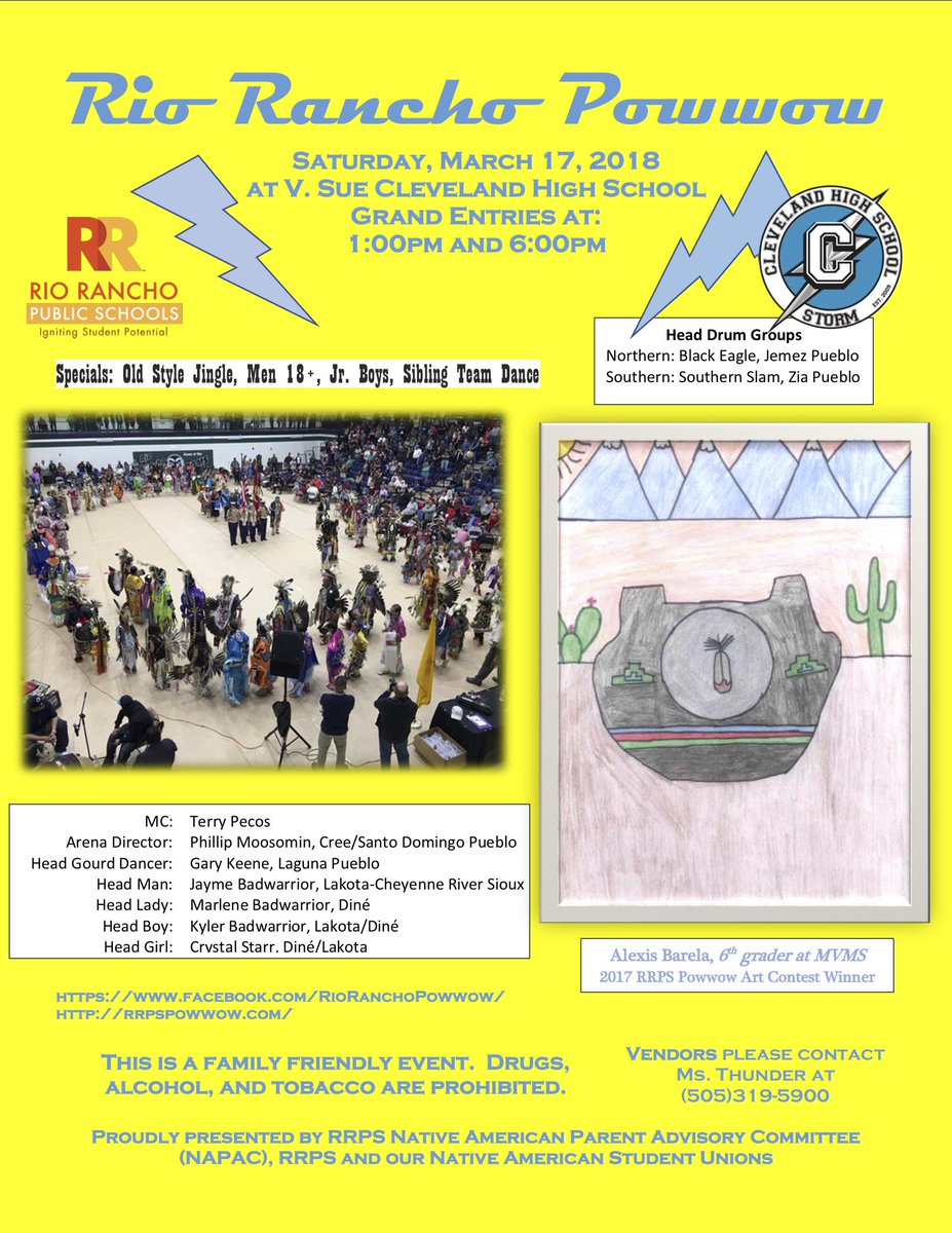 RRPS Pow Wow on Twitter "11th Annual Rio Rancho Public Schools Benefit