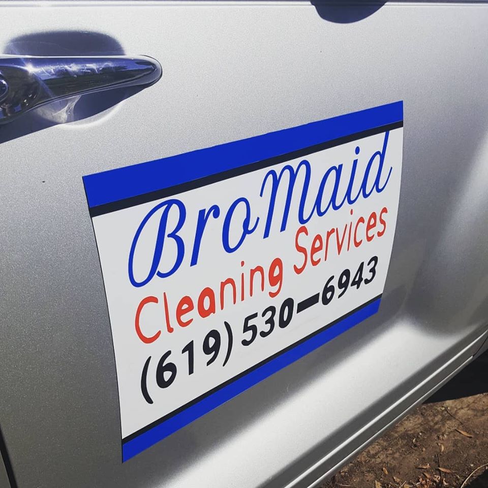 Catch us rolling around #sandiego with our new car magnets! If you see us around, say hi! Also, if you see us, message us letting us know where you saw us and get a special offer! 
bromaidcleaningservices.com