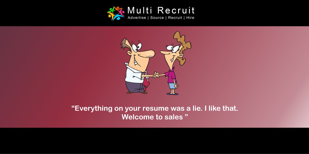 MultiRecruit's tweet image. Welcome to Sales!

#WorkplaceJokes #RecruitmentJokes #MRFun #MultiRecruit #Sales