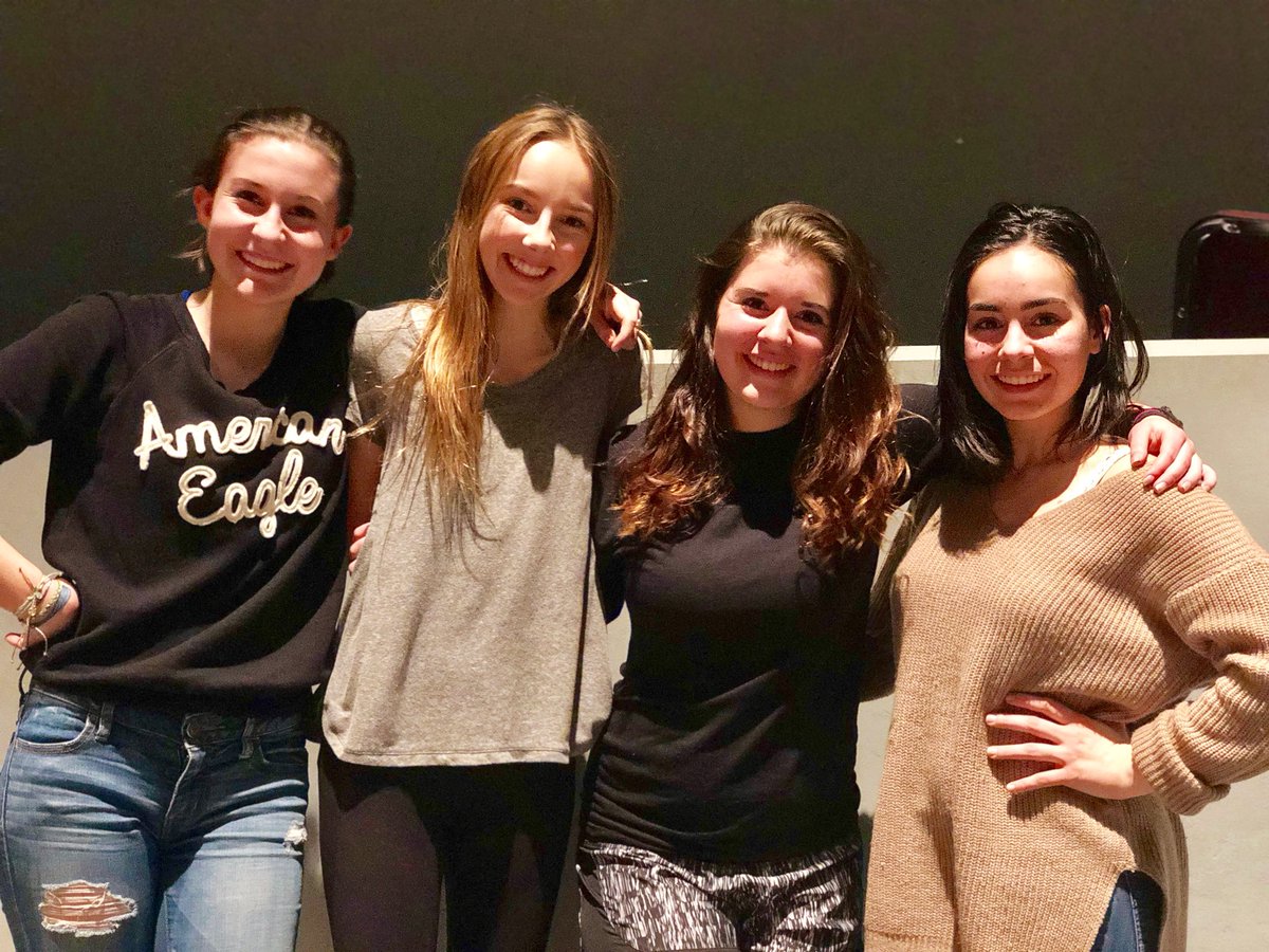 RampartTheater's tweet photo. Throughout the week, we’ll be highlighting some of cast members on social media! Today’s picks are Hayley, Audrey, Mickey, and Emma! #ramantics2018 tickets are on sale now at https://t.co/PT89SEuxnv and during lunches! https://t.co/TZd9iiFzaz