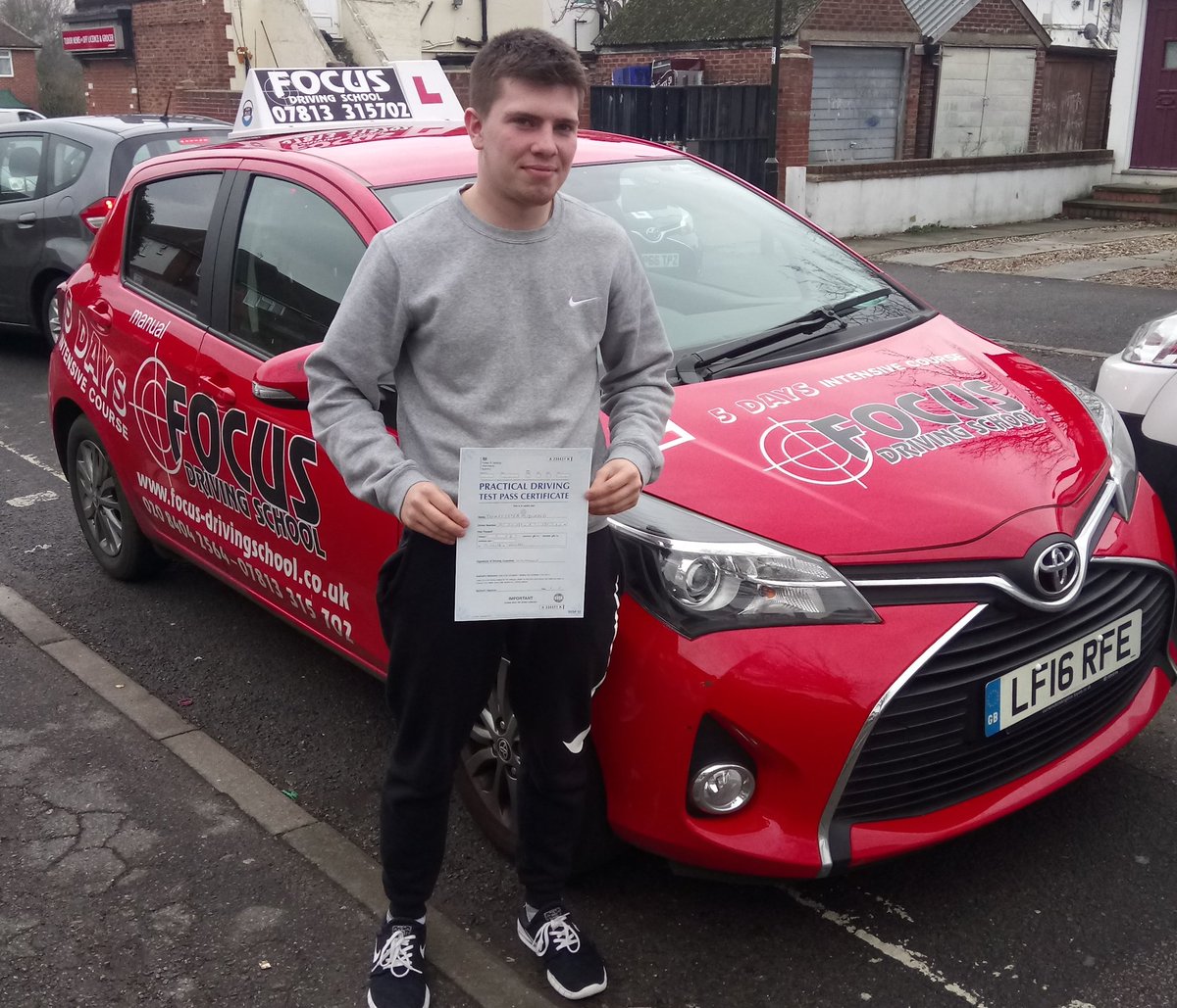 shailesh29patel's tweet image. Happy days. Big congratulations 🎊 to Thomas from new malden for passing his practical driving in morden test centre.