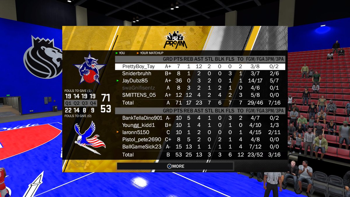 jaydubz2k's tweet image. When you got a great PG buckets come easy  @_A1Tay #2KDraftUs @WalkonWarriors @PistonsGT @Pacers_Gaming @76ersGC