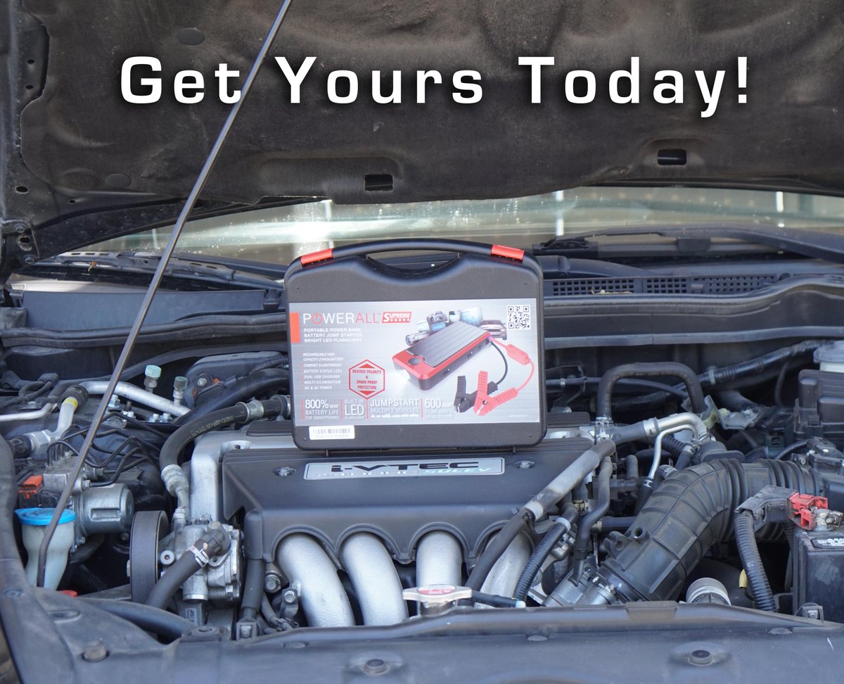 gryphonbrands's tweet photo. If you were ever thinking about being more prepared when you drive out, then make sure you have a car battery jump starter with you!
. 
#powerall #jumpstarter #cars #battery #like #outdoor #exoticcar https://t.co/5oZ4oyYXs8