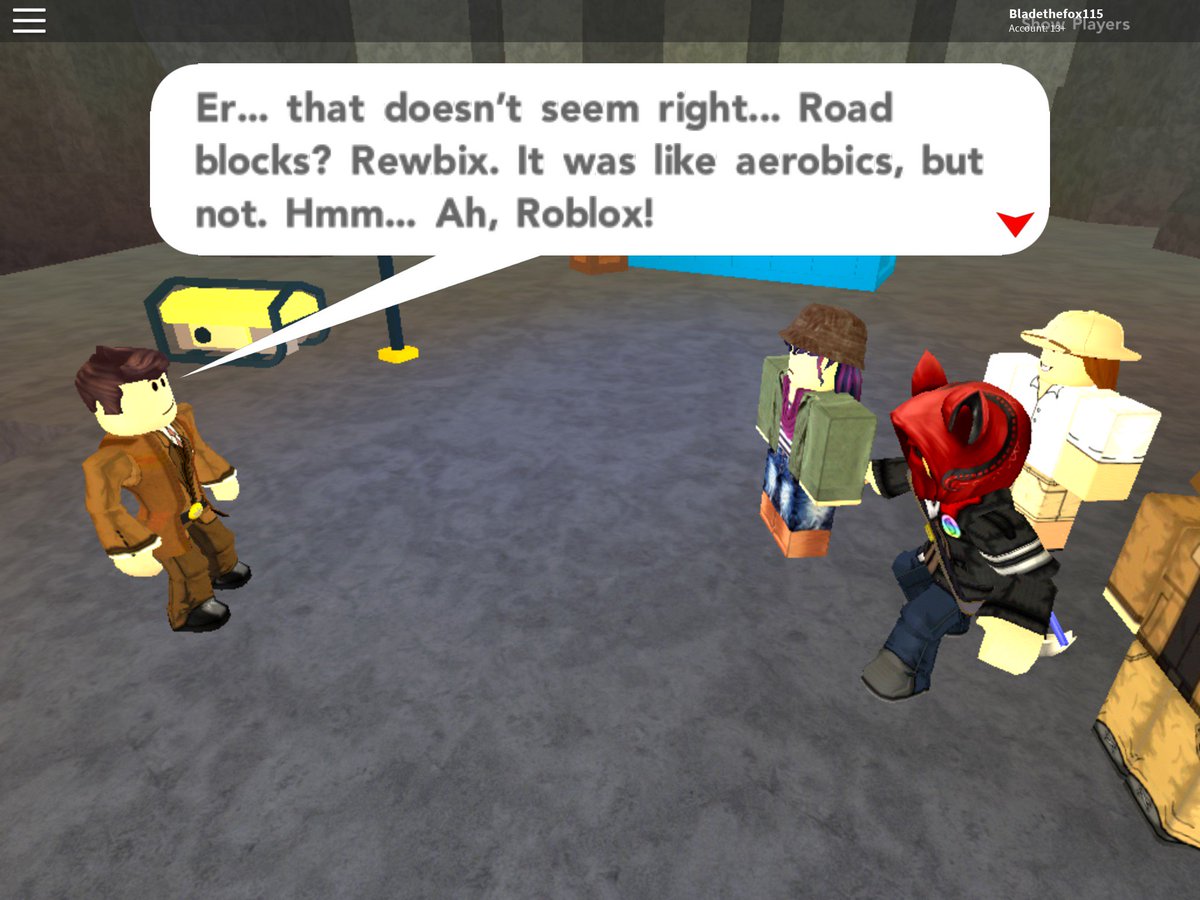 Roadblocks Game Roblox Character