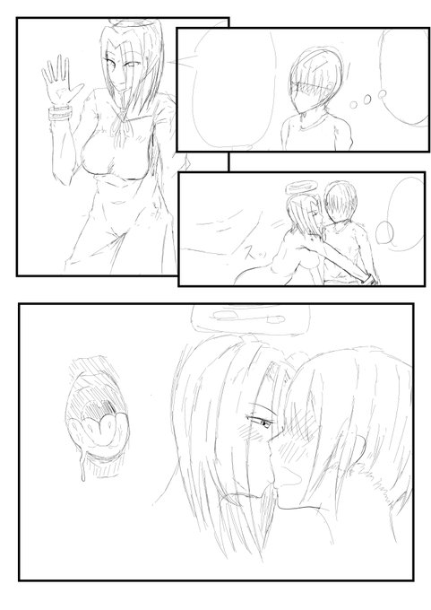 今日の落書き。セクキャバ風の絵を書こうと思ったけど思ったよりエロク感じなかったのでここで終わりで・・・。後、男側の「普通の服」みたいなのが書けないなぁとわかったのでどこかで練習しなきゃ・・・。 