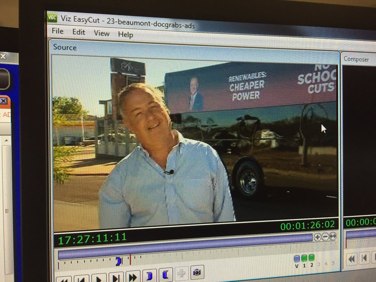 fionaclark_'s tweet photo. That moment you realise they’re parking the #jaybus in your live cross shot.... https://t.co/0XN1zo2Hb2