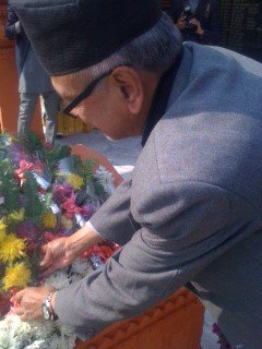 drbishnuhnepal's tweet photo. Just Happened: paid homage to #Martyrs, dead while saving the #Motherland & extend congrats@DIG #RabiRajThapa/Coordinator@#APF/#StaffCollege/#Nepal receiving #LifeTimeAward from #PM-#Deuba@#Halchok/#Kathmandu oto 17th #ArmedPoliceForceDay/#APFDay specl ceremony. #Himalayas@#UNSG https://t.co/cbRMrhw0ly