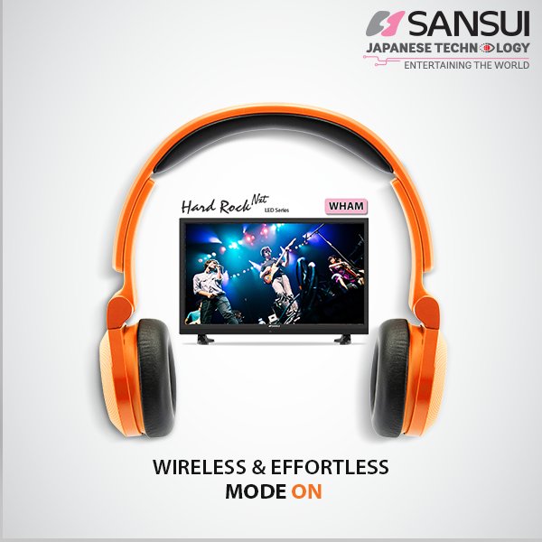 WHAM feature of Sansui LED TV allows you to listen to the TV audio on your mobile without wires. #SansuiLEDTV #WHAM
Know more: bit.ly/2mIyTLX