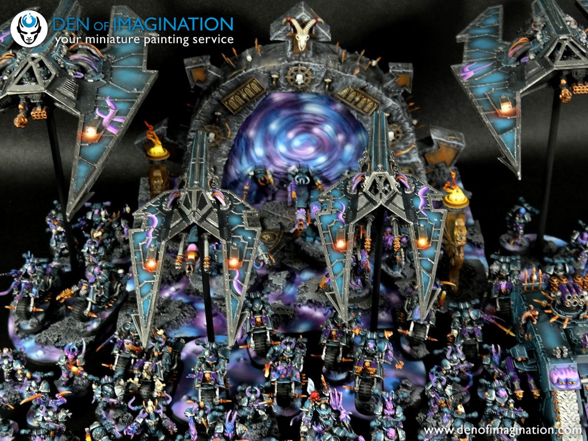 doiStudio's tweet image. Chaos! #chaos #doiphoto #warmongers #miniaturepainting #commissionpainting  #brushforhire #doistudio #denofimagination #commission #BobaFett #wargaming #warhammer #gate #commission #creative #painting #scifi #fantasy #chaos #wh40k #warhammer40k