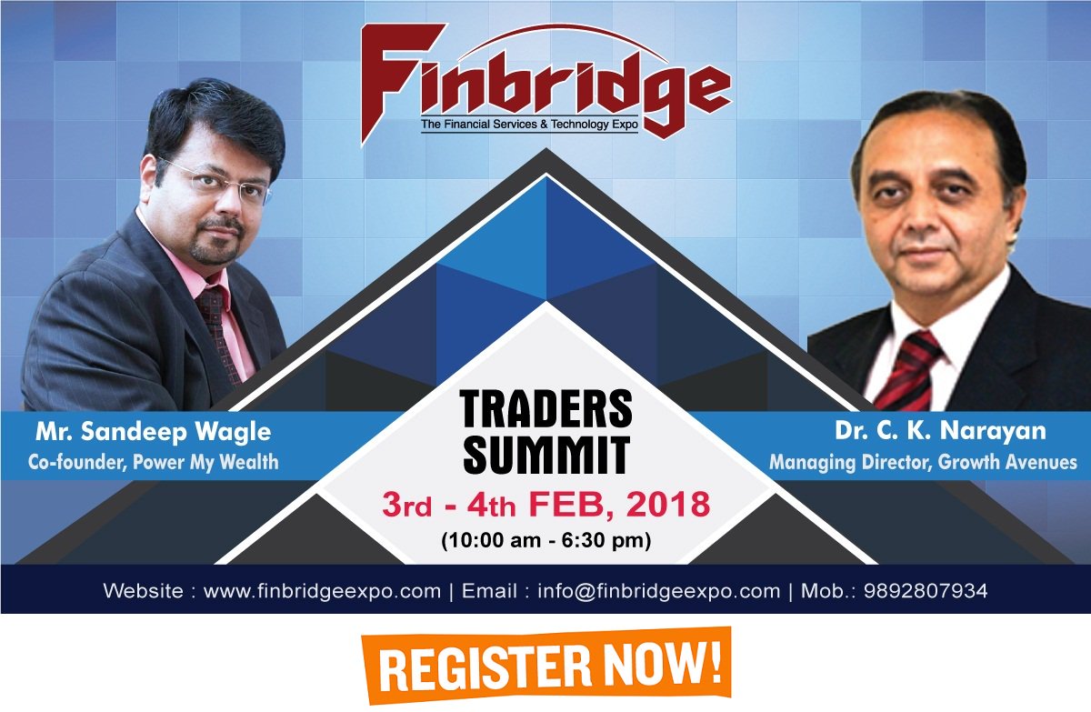 FinbridgeExpo's tweet photo. Make your chance to interact and learn from the legends of #Capital #Market; Mr. Sandeep Wagle and Dr. C. K. Naryan at #Traders_Summit, #Finbridge_Expo 2018 in Mumbai. Register Now: https://t.co/ztrtmJLKHA https://t.co/olKjjsasBH