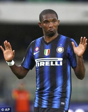 August 2011 - Inter were going to sell one of Eto'o or Sneijder to satisfy FFP who had recently come in place. Eto'o was sacrificed, Sneijder stayed and missed majority of the season through injury