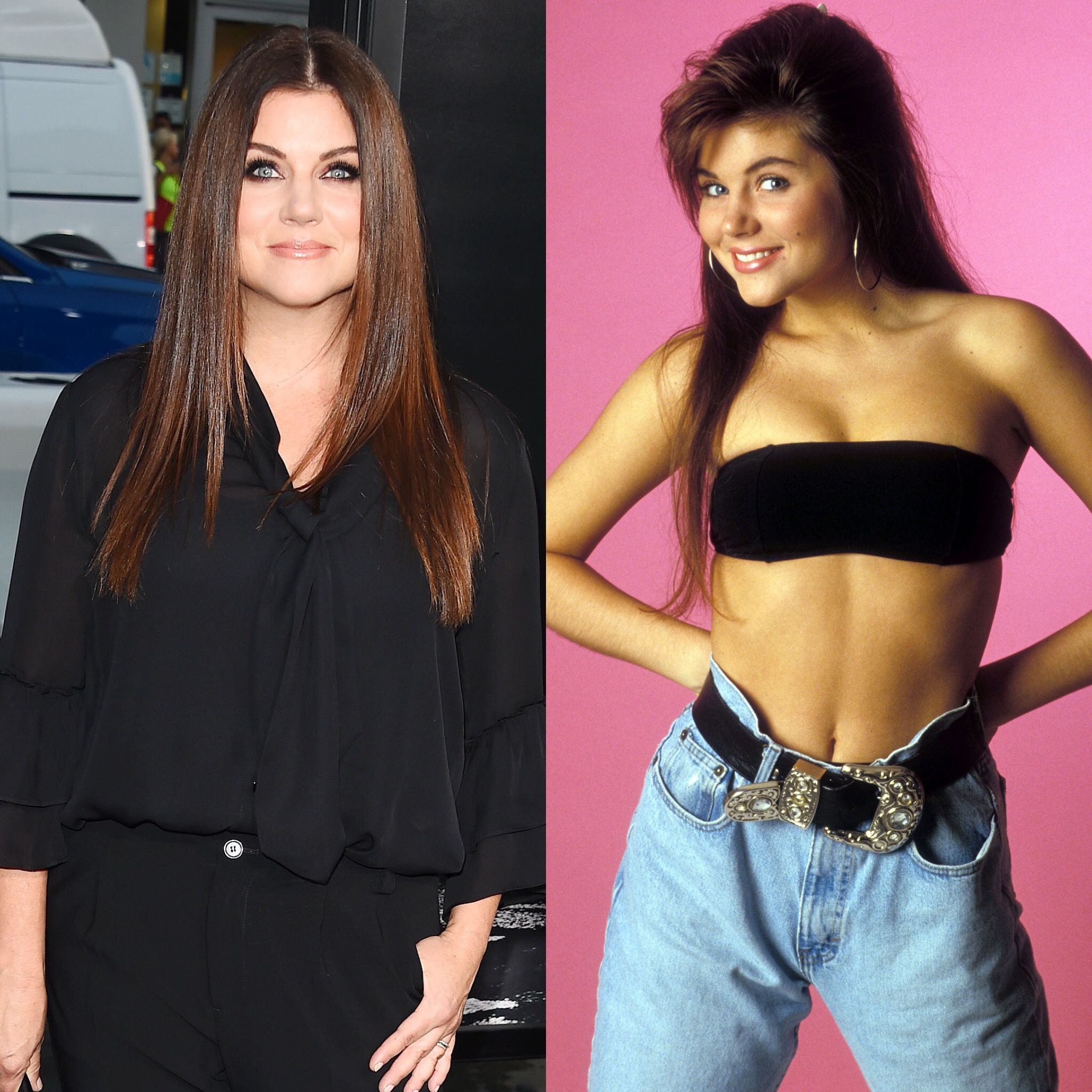 Happy birthday to Tiffani Thiessen, forever queen of 90s style and fringes as Kelly Kapowski in Saved by the Bell. 