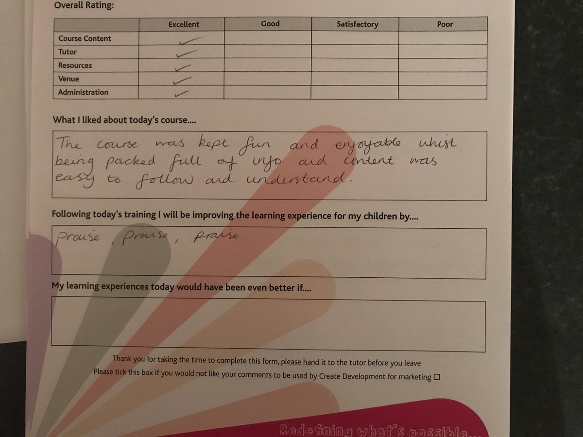 advocacy_pe_'s tweet photo. Some amazing feedback from an amazing team at #GlenfieldInfants their @Create_Dev #realPE training setting them up to inspire themselves and their pupils towards outstanding PE delivery #rdwp #teacherCPD https://t.co/WVHSy2jEN2