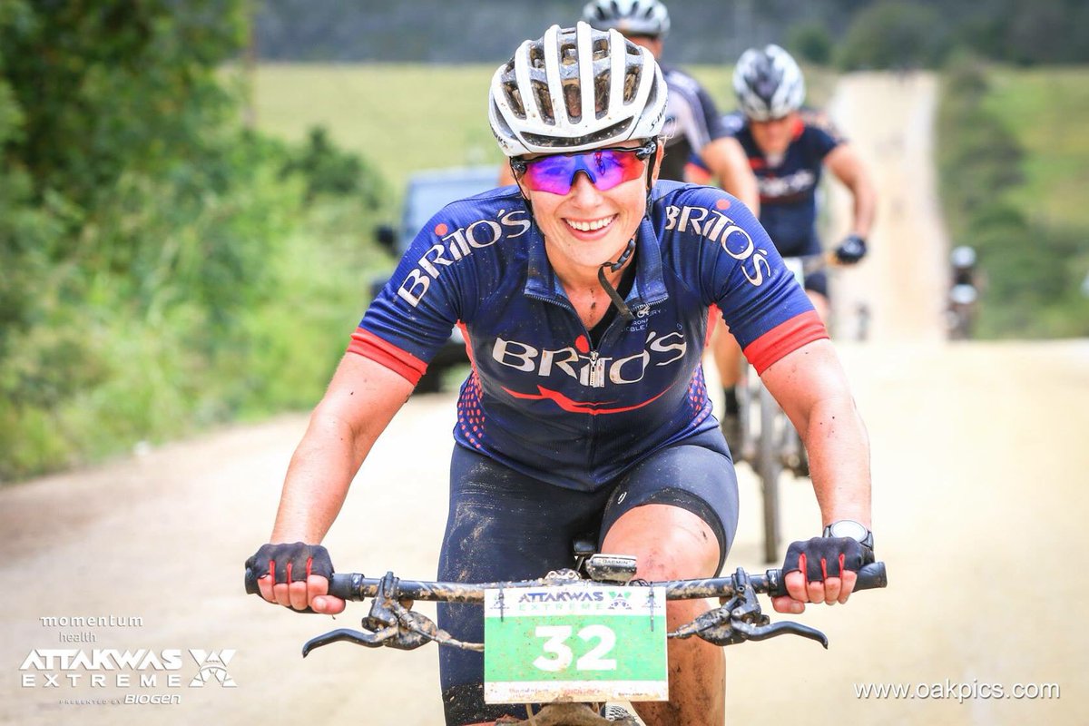 madelevh's tweet photo. @attakwas @DrylandZA 
✅ done ✅ got the T-shirt. Smile nog op 100+km. Never again......see you in 2019 😉 https://t.co/F47YtKzQC2