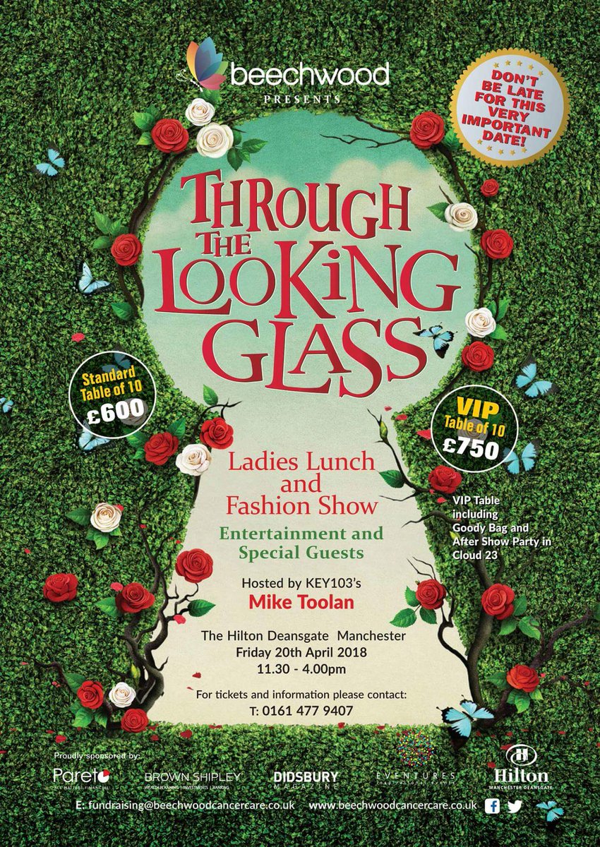 Beechwoodccc's tweet photo. #LadiesFirst2018 #charity #fashionshow our amazing ladies lunch is back @HiltonMCR https://t.co/dv9glIVOnp