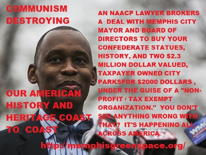 HelpPuppyDogs's tweet image. #NAACP NEEDED #WHITE MAYOR MEMPHIS PATSY TO PULL OFF SCAM TO STEAL $2.3M #CONFEDERATEPARKS THEY NOW PLAN TO CHANGE OVER TO MLK PARKS FOR NEW #CIVILRIGHTSTOUR. #MEMPHIS HAD BLACK MAYOR FOR 20 yrs, WHY DIDNT THEY TRY THIS THEN? THEY KNEW NOBODY WOULD BUY IT.  IT WOULD SEEM #RACIST.