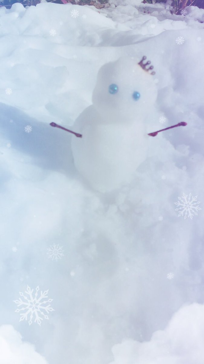 ｒｉｋｏｒｉｎ Na Twitteri お疲れ様です さっき雪だるま作ってみました 雪だるま 可愛い 雪大好き