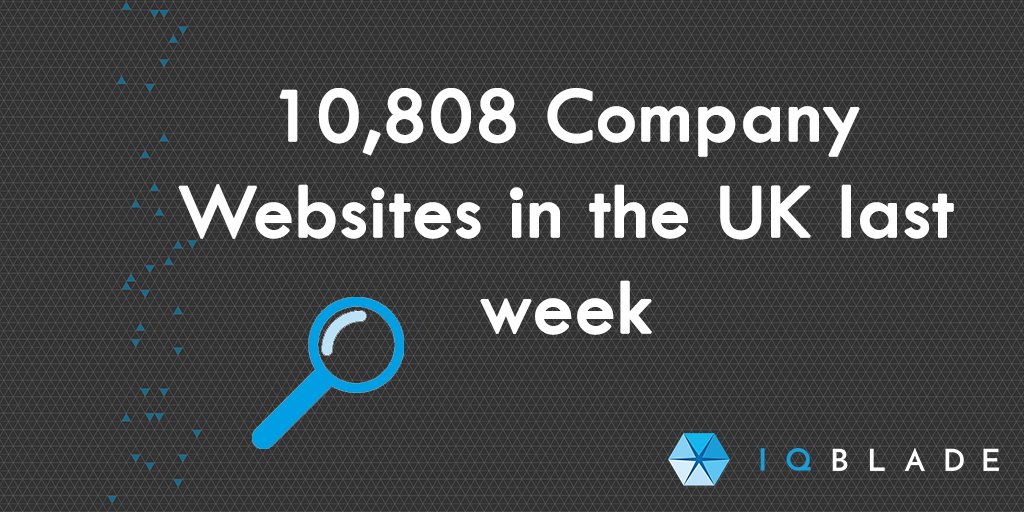 iqblade's tweet image. IQBlade automatically identified and mapped 10,808 company websites in the UK last week ... How many of those 10,808 fit your ideal customer profile? 

IQBlade can tell you. Find out more bit.ly/IQBFeat 

#ukchannel #channeloptimisation #iqblade #bigdata #machinelearning