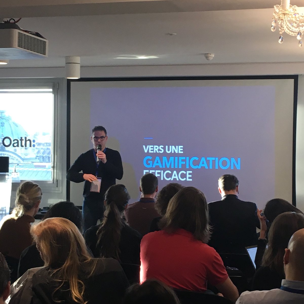 [FR] <a href="/mangiatordi/">Dominique</a>, Chief Gamification Officer chez <a href="/Tapptic/">Tapptic</a>, donne à nos invités les clefs de la #gamification !