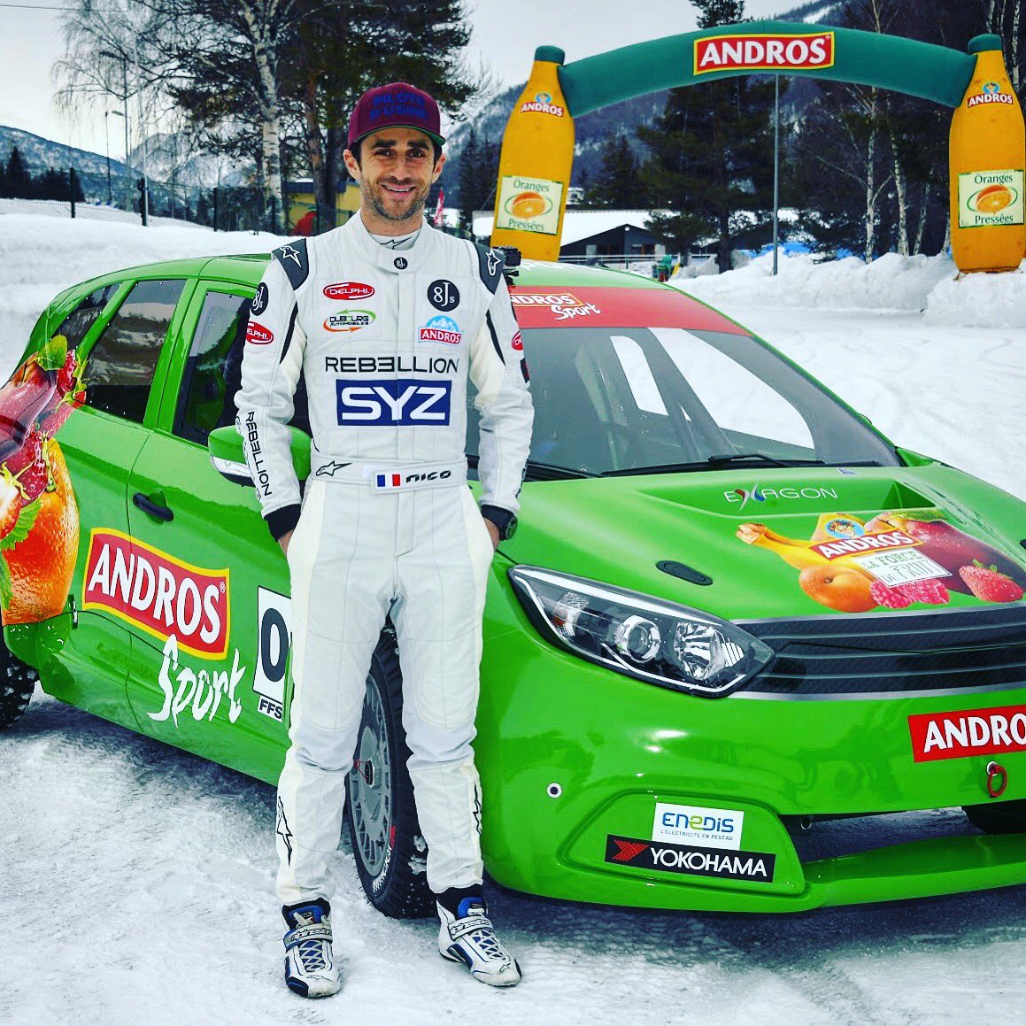 nico_prost's tweet photo. This weekend will be Electric ⚡️ vs Petrol ⛽️. I will compete against the petrol cars with this brand new Andros Sport electric car. 1600 nm of torque 😱😱😱Let’s see what we can do!!! @tropheeandros @8js_official #delphi #syzgroup #8js #livefast #inspeedwetrust https://t.co/kEyGKKvdyz