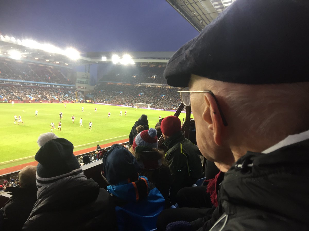 MP_Hopkinson's tweet image. He may be 91 but he still won’t miss a trip to Villa Park. Grandpa Hopkinson. #AVFC