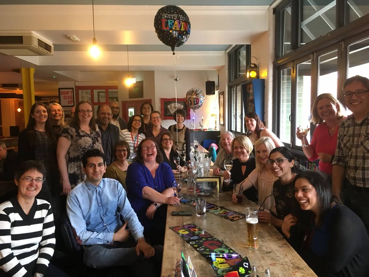 ademanuele's tweet photo. We are all saddened and shocked to have lost Karen. We have lost a friend and colleague who brought a smile to all our faces with her infectious and cheery personality. 1/2 https://t.co/Y58lemH5o9