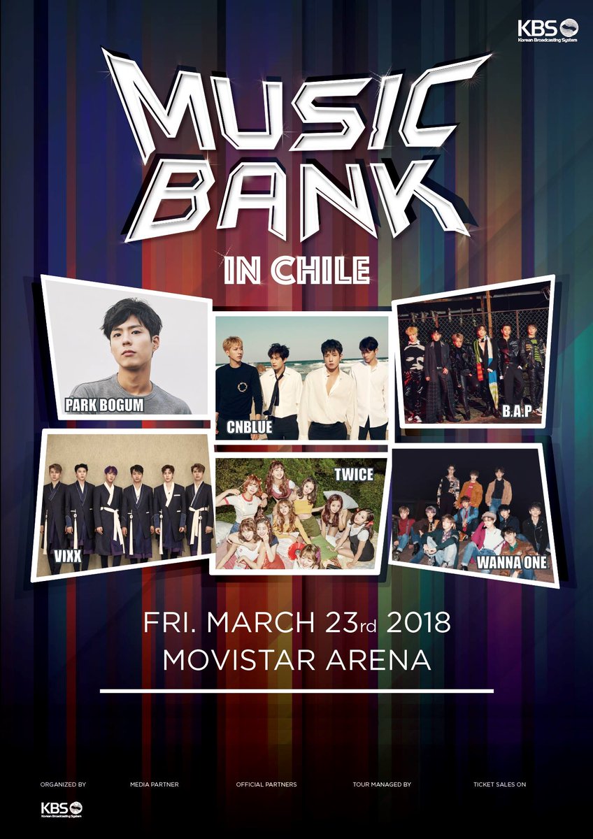 realll_ppyydd's tweet photo. ไลน์อัพ Music Bank ที่ประเทศชิลี ตอนแรกไม่มี #SF9 นะคะ แต่พอโรอุนไปชิลีแล้วมีแฟนๆมารับแถมยังมีแท็ก #Rowoon_in_Chile อีก ล่าสุดทางมิวแบงค์ได้เพิ่มไลน์อัพใหม่มี #SF9 ด้วย แม่ปลื้มค่ะ ปังๆเจริญรอยตามรุ่นพี่ซีบึลค่ะ 💕💙 https://t.co/DbZ4AeDSoO