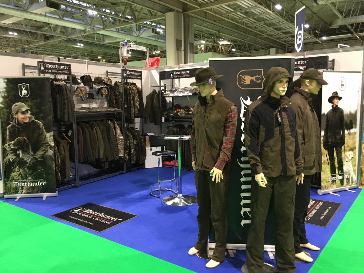 Deerhunter_eu's tweet photo. Jørgen is still at @BETA_Int. Come and visit our stand N6.3 and see what’s new! #Deerhunter #outdoorclothing #BETAInt2018 https://t.co/rDWpNVIfwv