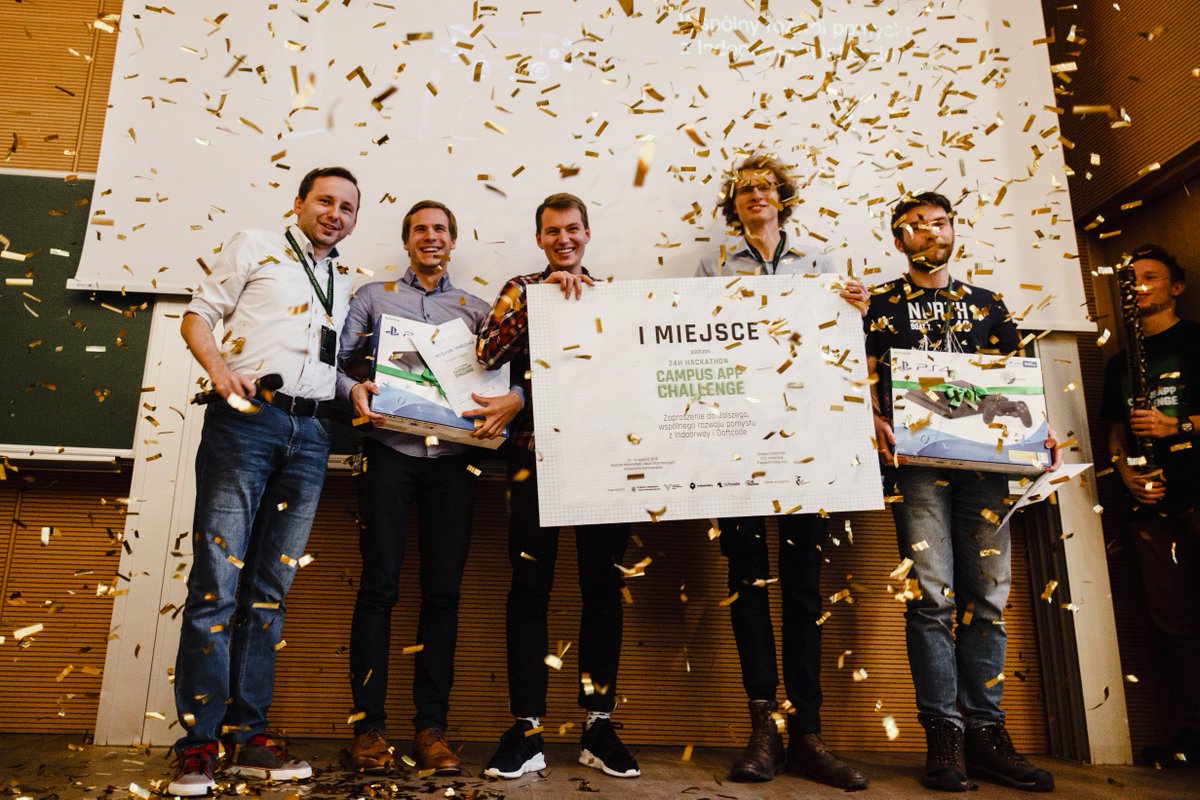 indoorway's tweet photo. #ICYMI Our awesome movie from Campus App Challenge - 24h #Hackathon aka blood, sweat, and tears 😉
Watch it here ⏩ https://t.co/NMSBEAErNg ⏪ #Indoorway #Daftcode #DareToCreate #indoornavigation https://t.co/ut0bnvDdVJ