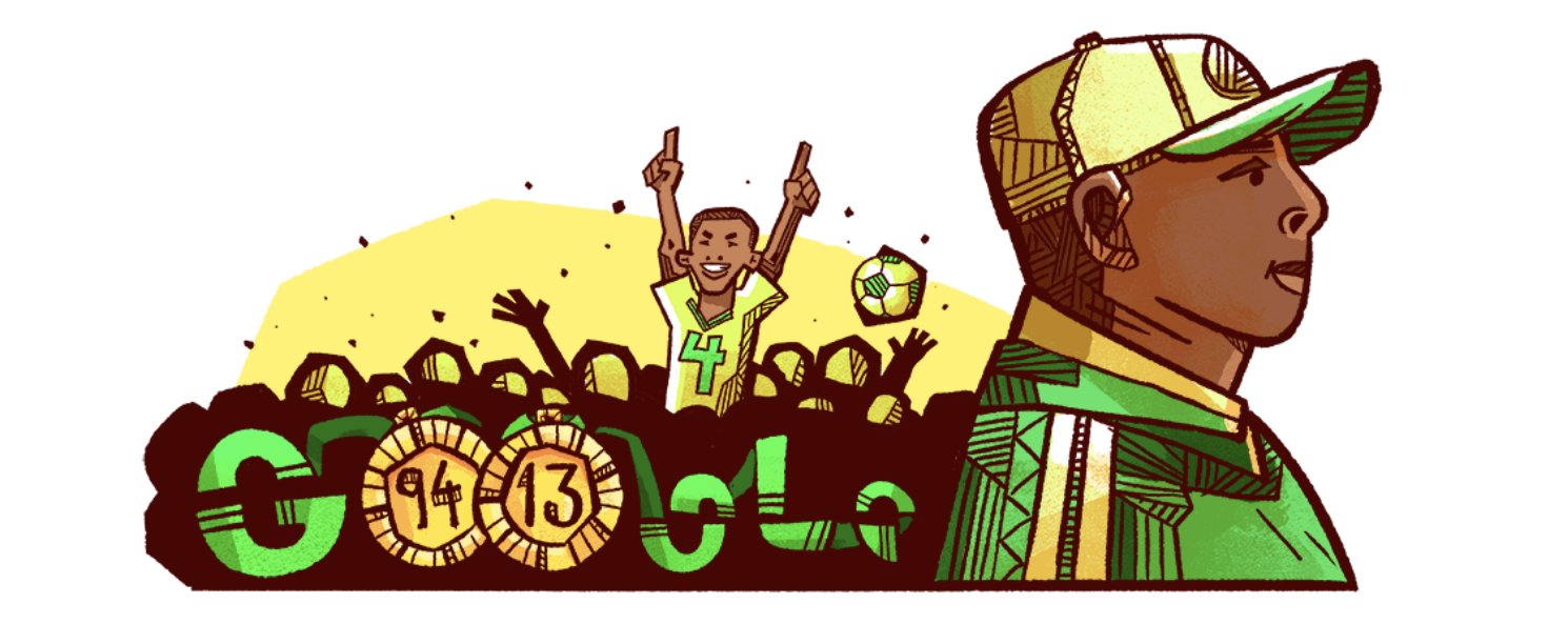 Google celebrates the one and only \Big Boss\ with a Doodle! 

Happy birthday Stephen Keshi! 
